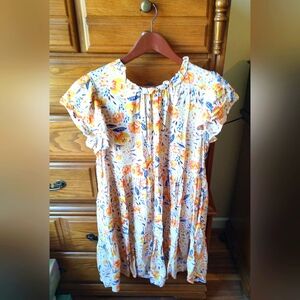 Women's THML Floral Dress Size Medium